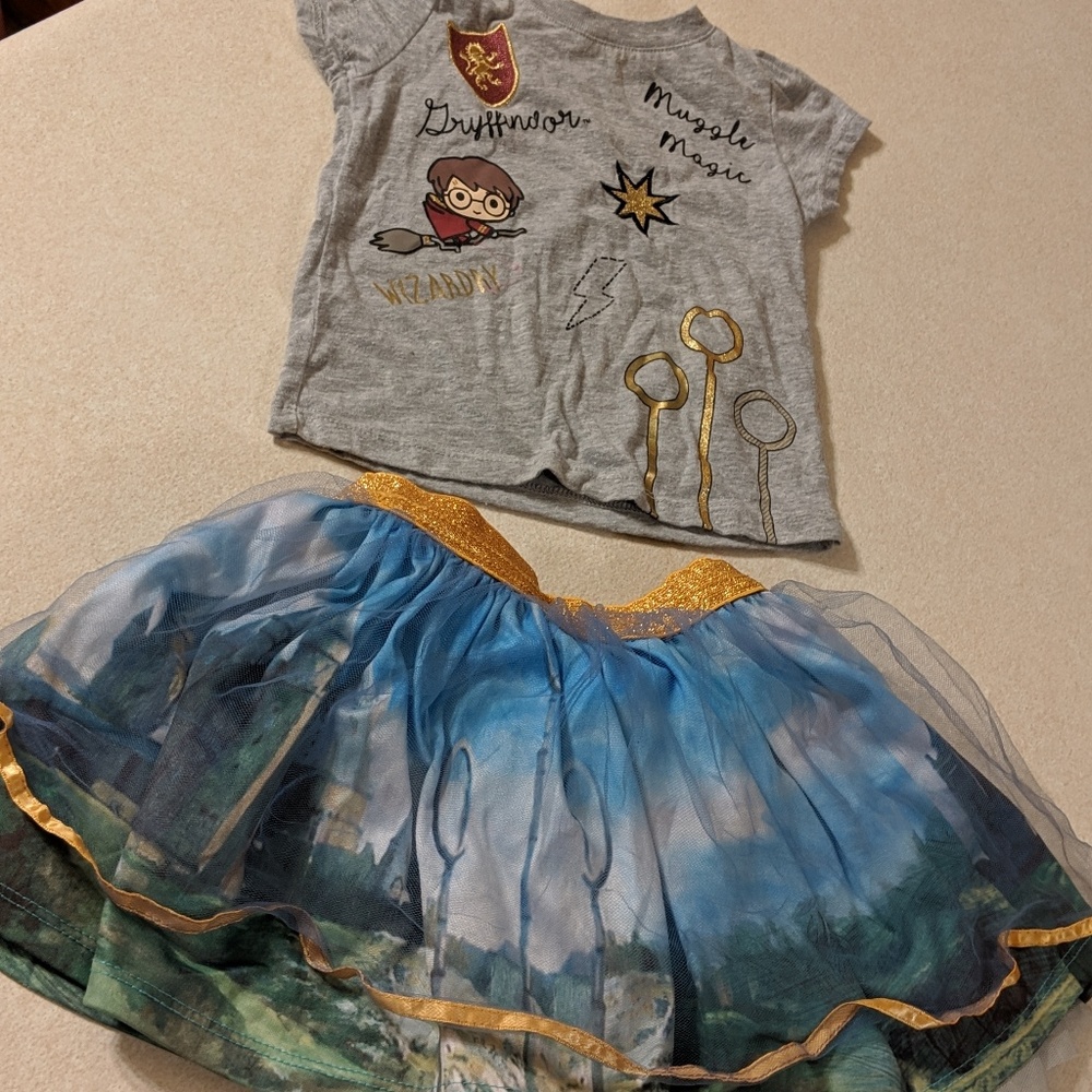 Harry potter 2 piece outfit